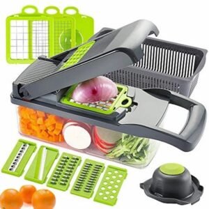 12 IN 1 KITCHEN VEGETABLE PEELER FOOD CUTTER SALAD FRUIT SLICER DICER